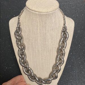 Vintage 90s Silver Chain Necklace